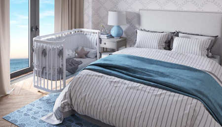 Кровать Солнышко Белый