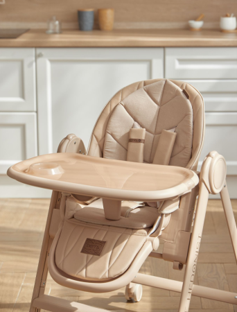 Стул для кормления Happy Baby BERNY LUX Cappuccino