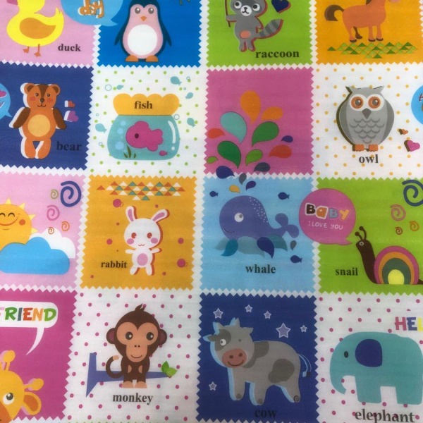 Коврик детский 180*150 см Алфавит/Алфавит 18204