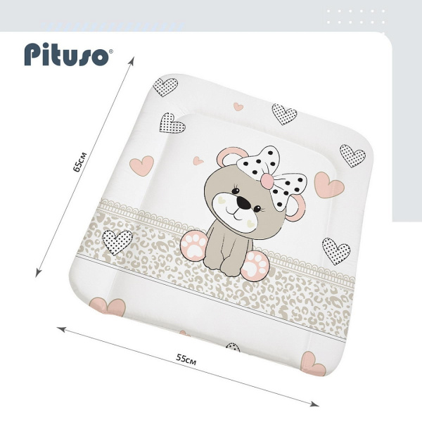 Матрасик для пеленания Мишка-малышка 65*55 см