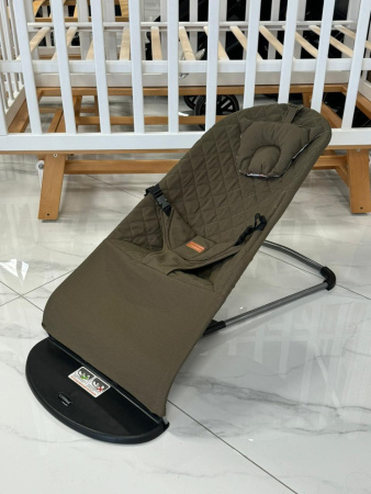 Шезлонг Luxmom для младенцев, хаки