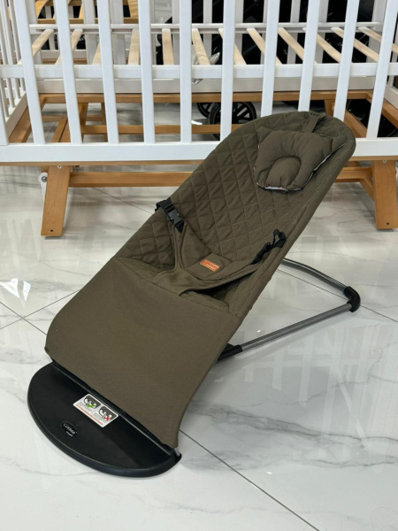 Шезлонг Luxmom для младенцев, хаки