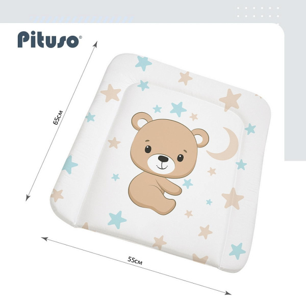 Матрасик для пеленания Мишутка 65*55 см