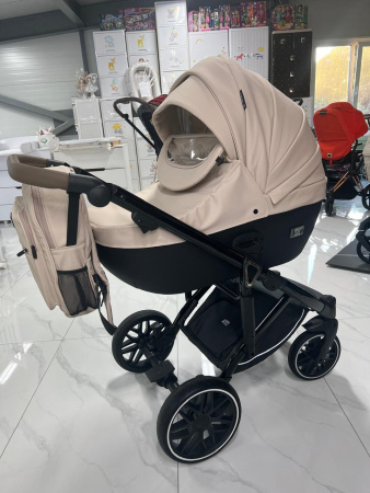 Коляска 3в1 LuxMom F2 Бежевый