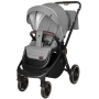 Коляска 2в1 Carrello Epica Черная рама Silver Grey