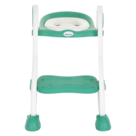 Сиденье для унитаза с лесенкой и ручками Green