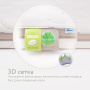 PLITEX Матрас в кроватку Bamboo Sleep блок независимых пружин кокос+латекс (125х65х12см)