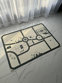 Коврик игровой Паркинг 100*140см