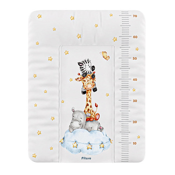 Матрасик для пеленания Жирафик Зебра 72*52 см
