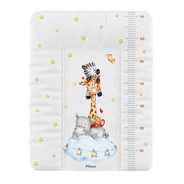 Матрасик для пеленания Жирафик Зебра 72*52 см