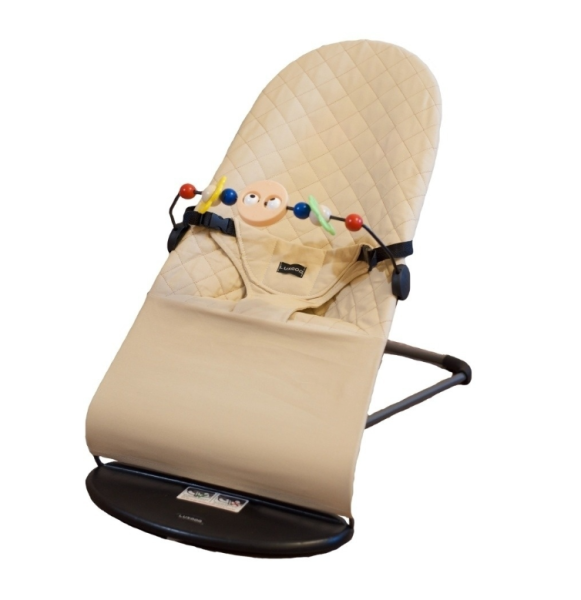 Шезлонг Luxmom для младенцев, бежевый