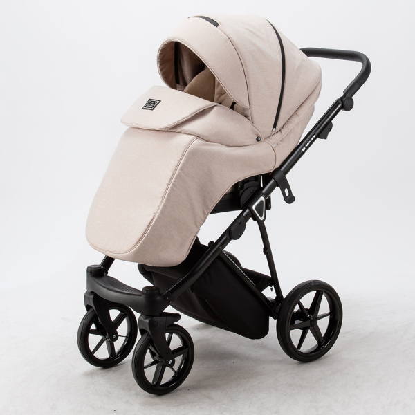 Коляска 2в1 Adamex Porto Ткань Беж PS33