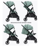 Коляска с перекидной ручкой Luxmom 3102 Серый