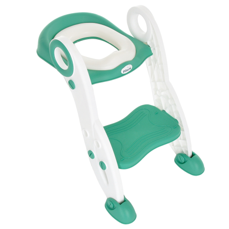 Сиденье для унитаза с лесенкой и ручками Green