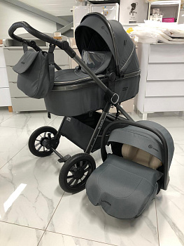 Mодульный трансформер 3в1 Luxmom A4 Серый