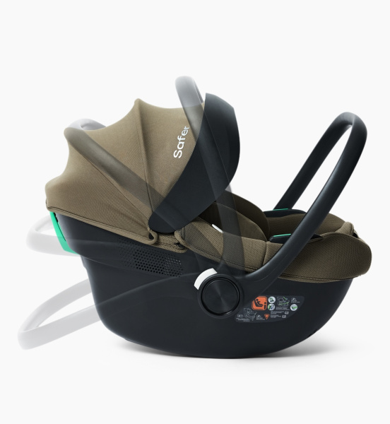 Автолюлька Happy Baby Safer (dark olive)