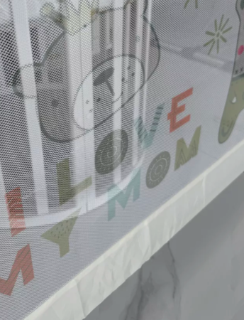 Бортик защитный для кровати, 200см Зверята Бежевый