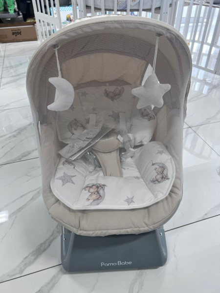 Электрошезлонг Pamobabe RS003B Beige