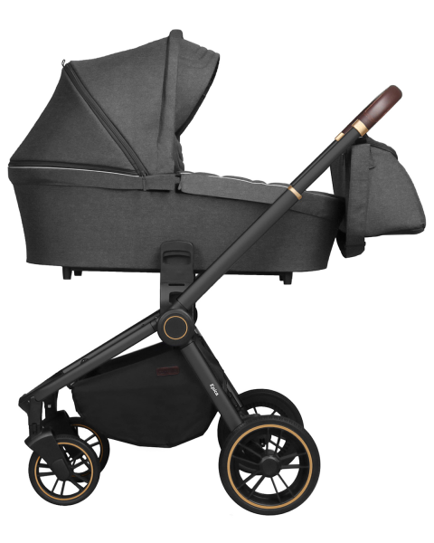 Коляска 2в1 Carrello Epica Черная рама Iron Grey