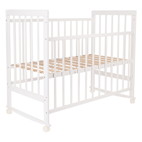 Кровать детская Tip-Top колесо-качалка Белый