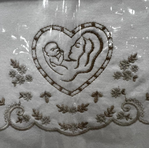 Плед трикотажный Bebek Сердце, Турция арт. 59112