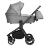 Коляска 2в1 Carrello Epica Черная рама Silver Grey