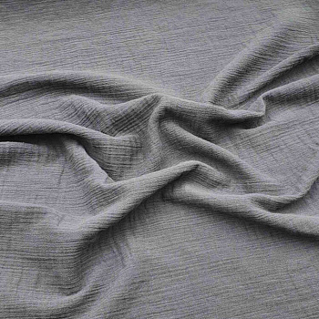 Муслиновая пеленка 120*120, темно-серый