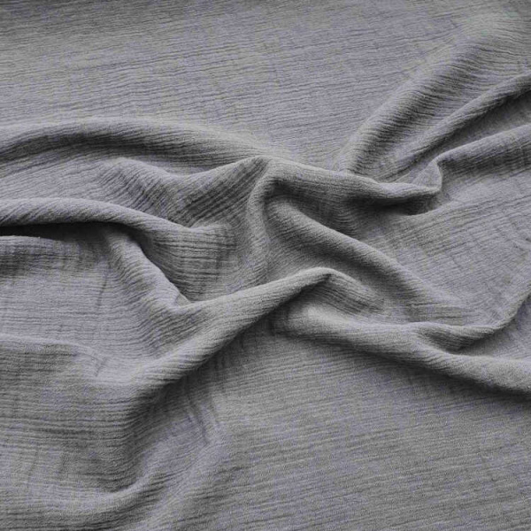 Муслиновая пеленка 120*120, темно-серый