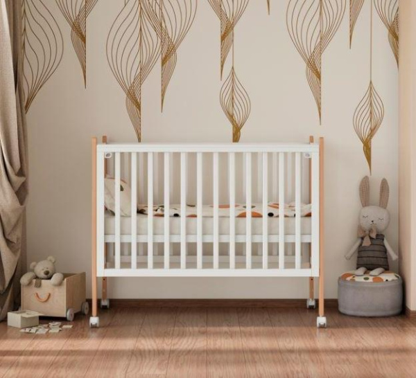 Кровать Lunna Lika Белая-Бук