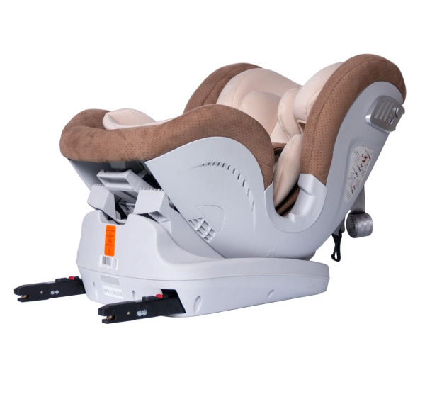 Автокресло 0-25 кг SisterBebe JM05 IsoFix Т.Бежевый Lux