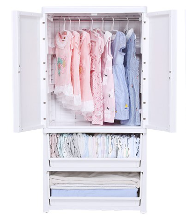 Комод пластиковый Игрушки, ящики и вешала SG06A35