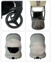 Коляска 2в1 Luxmom F1 Серый