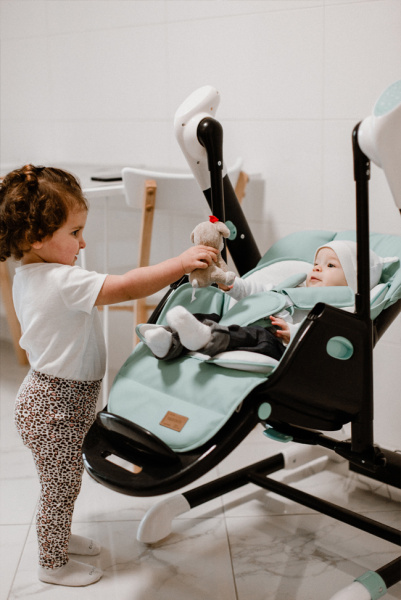 Стульчик для кормления Carrello Cascata Tropical Green