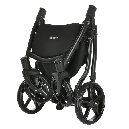 Коляска 3в1 Tutis Novo Кожа White (+Carrello Nova)