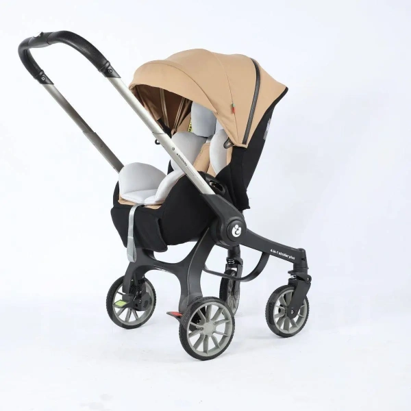 Автолюлька - коляска Luxmom E50 бежевая