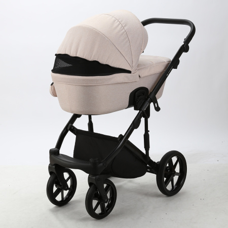 Коляска 2в1 Adamex Lumi Air Ткань Бежевая TK-20