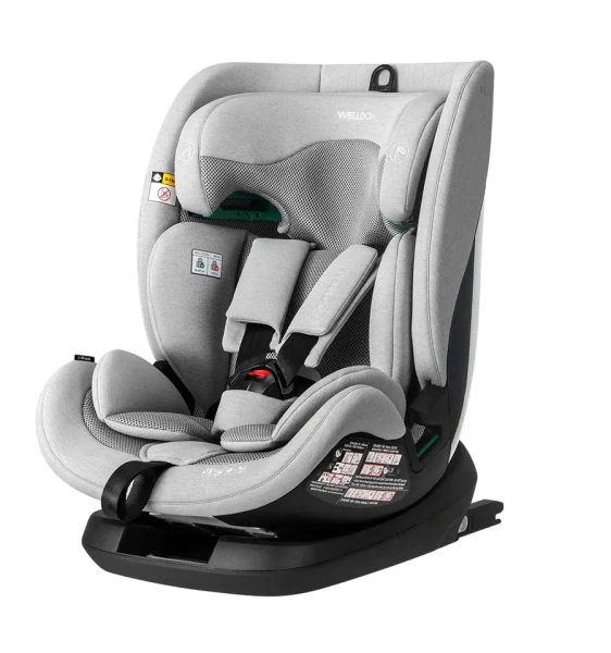 Автокресло Welldon Encore pro 9-36 i-Size 76-150 см (Moonstone) серый