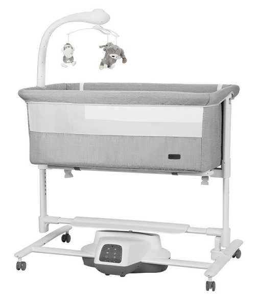 Кроватка  CARRELLO Bloom  CRL-10304  Anchor Grey
