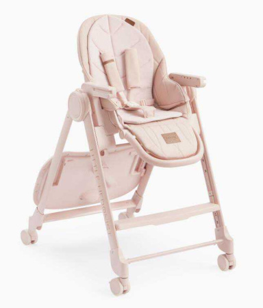 Стул для кормления Happy Baby BERNY LUX rose new