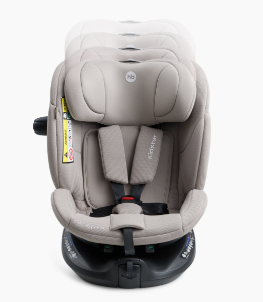 Автокресло Happy Baby Kidster (beige grey)