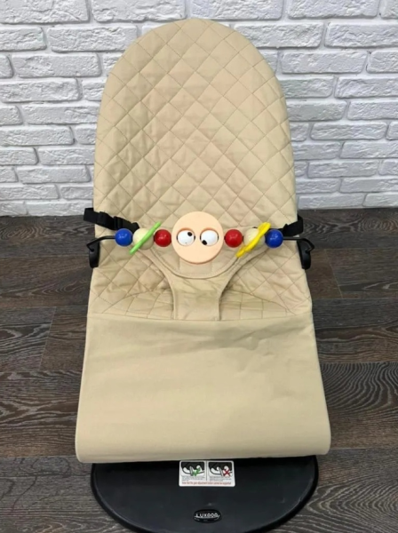 Шезлонг Luxmom для младенцев, бежевый