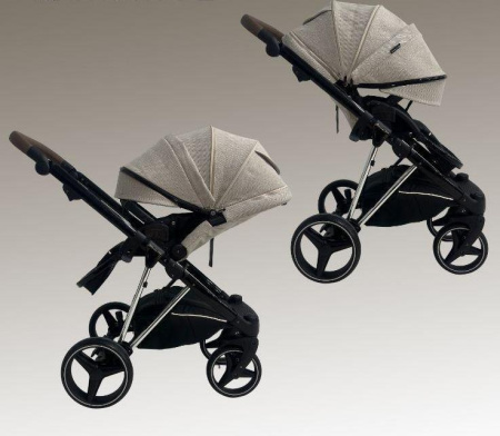 Коляска 2в1 Luxmom F1 Серый