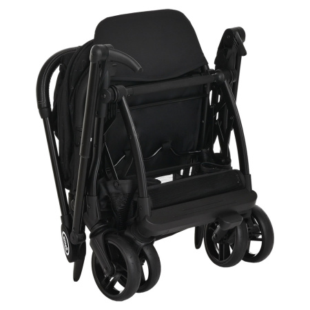 Коляска прогулочная с перекидной ручкой AMELI Black