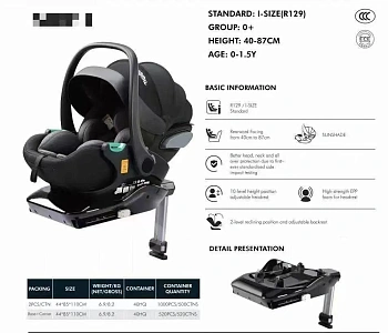 База для установки автолюльки Luxmom 266, Peppy, Carrello