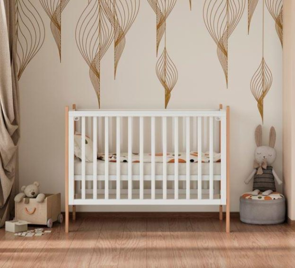 Кровать Lunna Lika Белая-Бук