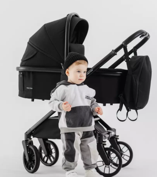 Коляска 2в1 Rant Vector Black