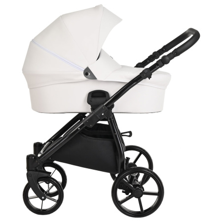 Коляска 3в1 Tutis Novo Кожа White (+Carrello Nova)