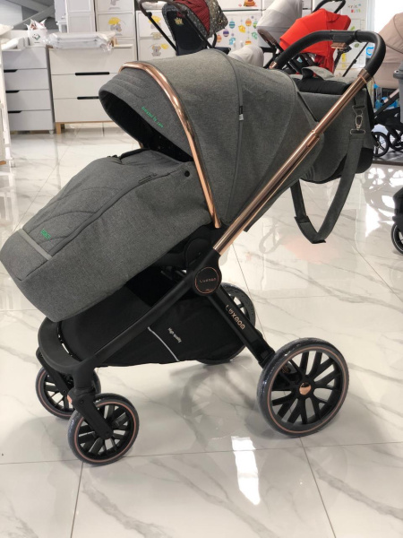 Коляска прогулочная Luxmom 788 Темно-серый
