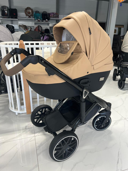 Коляска 3в1 LuxMom F2 Карамель (Хаки)