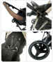 Коляска 2в1 Luxmom F1 Серый